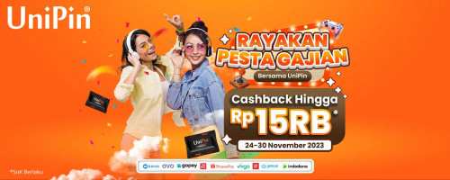 Pesta Gajian di UniPin Pakai E-wallet!